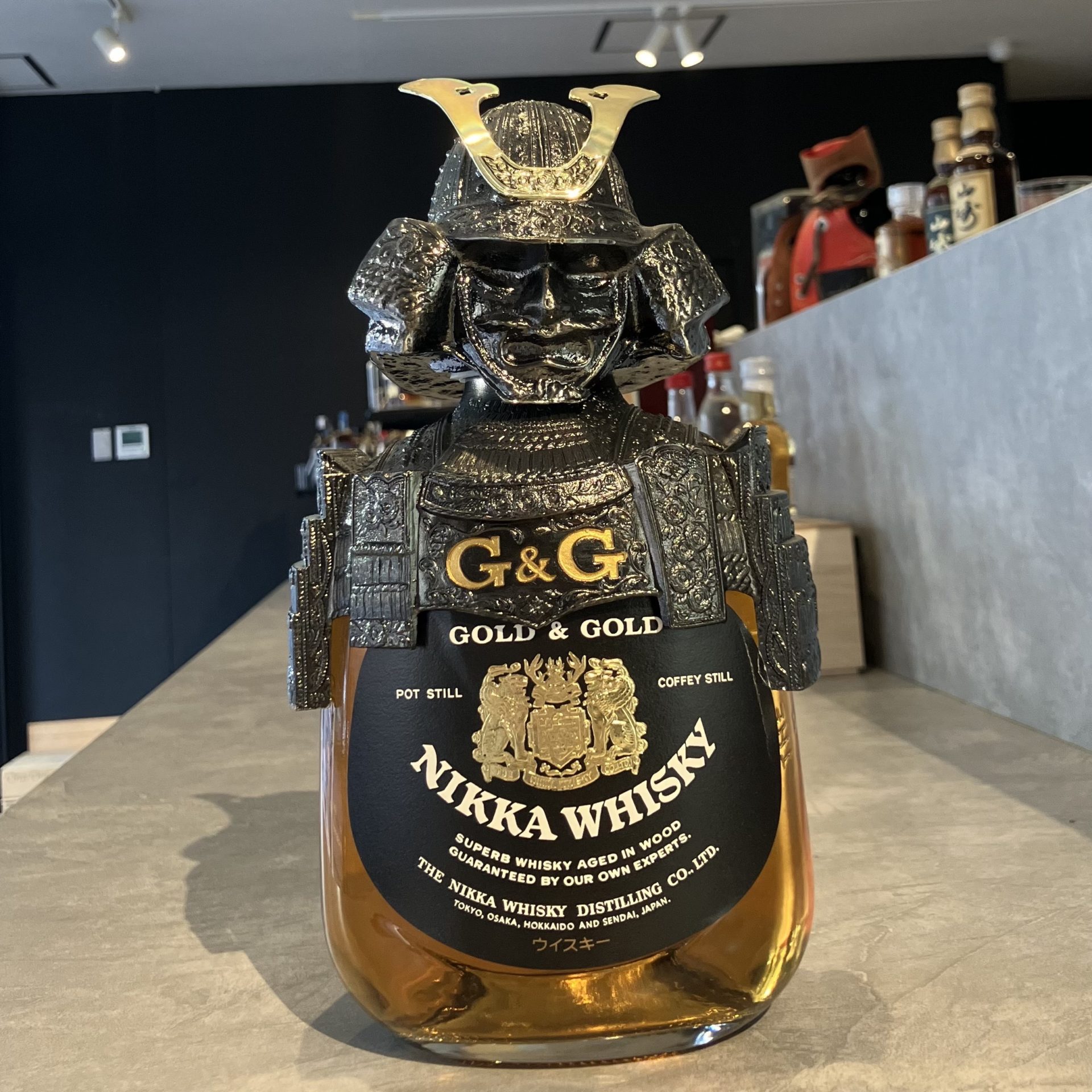 ニッカ G&G 戦国武将 鎧兜 750ml