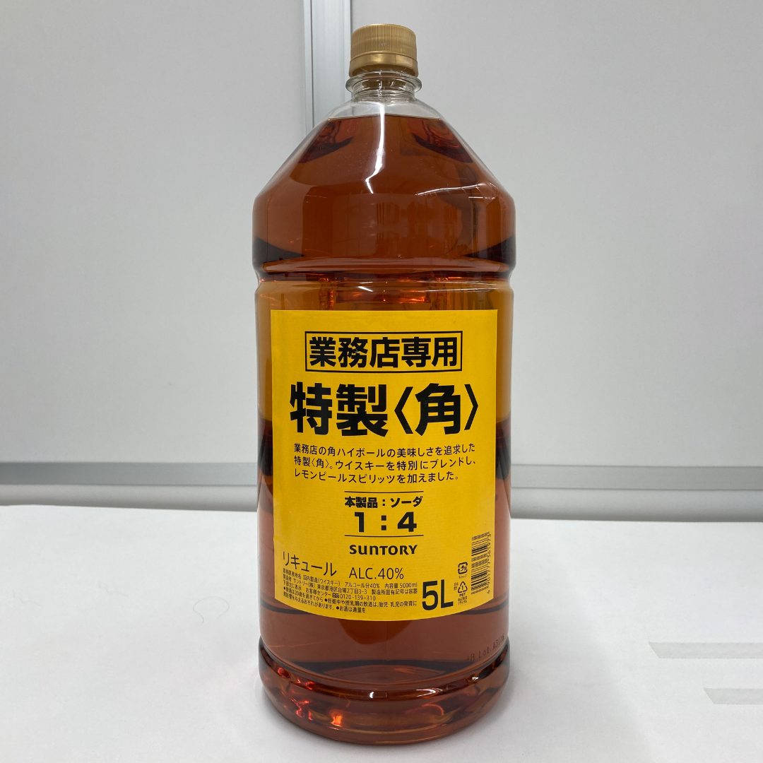 サントリー 角瓶 業務用 ペットボトル 5000ml